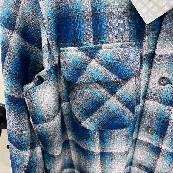 Pendleton THE ORIGINAL BOARD SHIRT 100% Virgin Wool - Picture 14 of 16